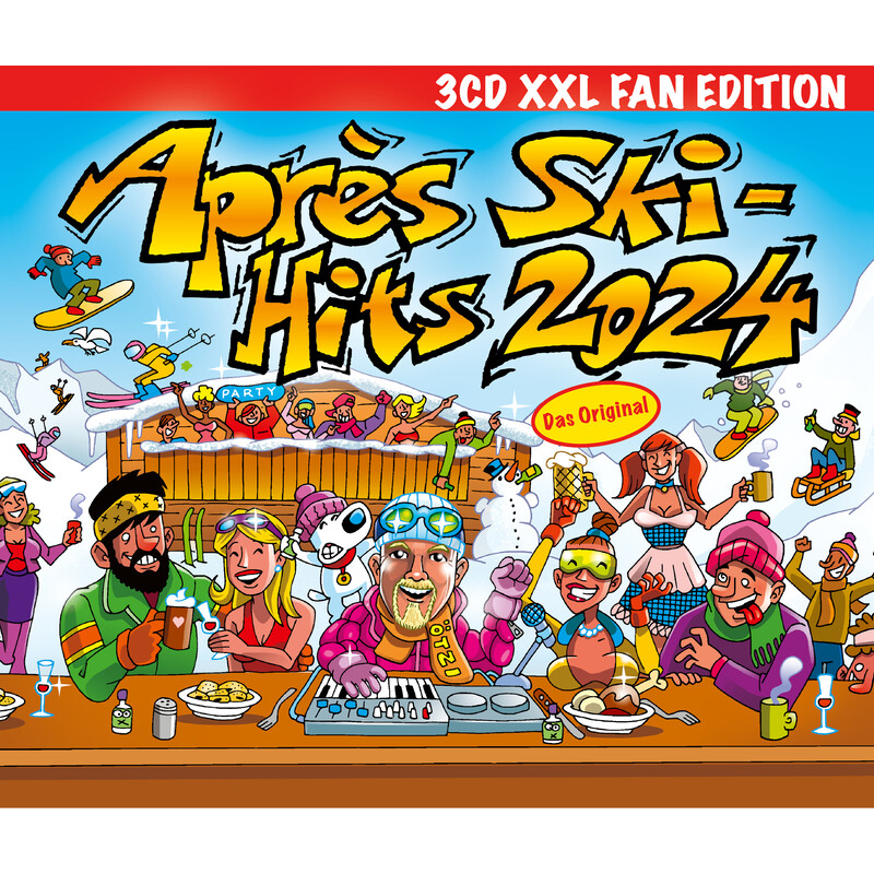Après Ski Hits 2024 XXL by Various Artists - 3CD - shop now at Ballermann Hits store