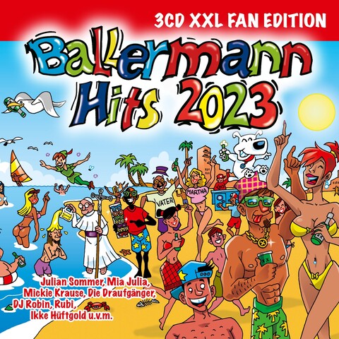Ballermann Hits 2023 (XXL Fan Edition) by Various Artists - 3CD - shop now at Ballermann Hits store