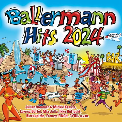 Ballermann Hits 2024 by Various Artists - 2CD - shop now at Ballermann Hits store