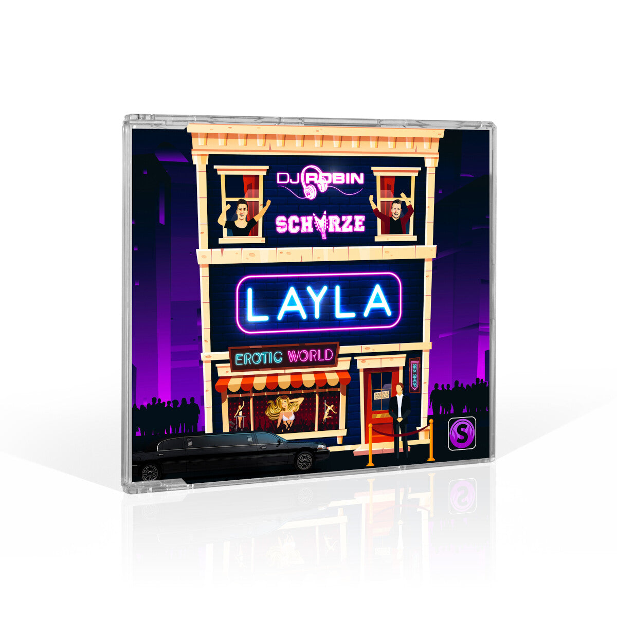 DJ Robin & Schürze Layla 2 Track Single CD 274276