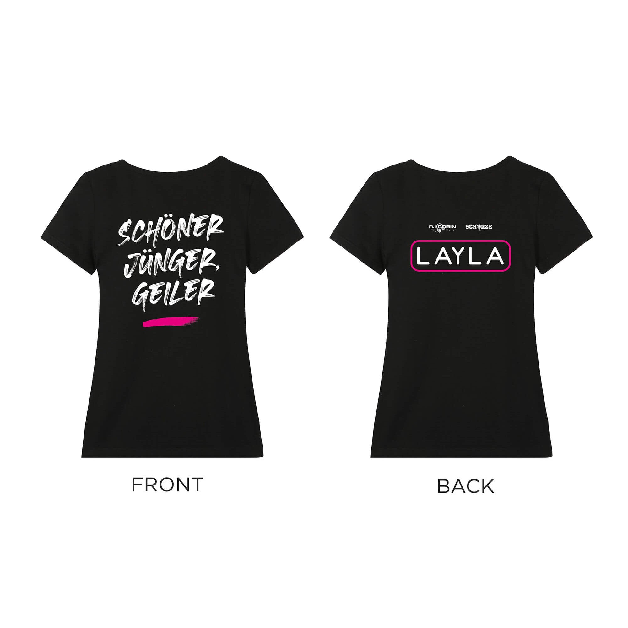 DJ Robin & Schürze Layla CD + Girlie Shirt 95349