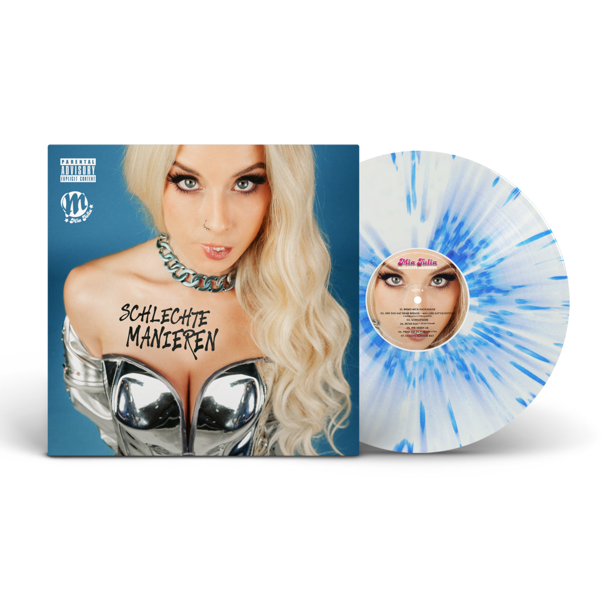 Mia Julia Schlechte Manieren Handsignierte Limitierte Splatter Vinyl LP 295955