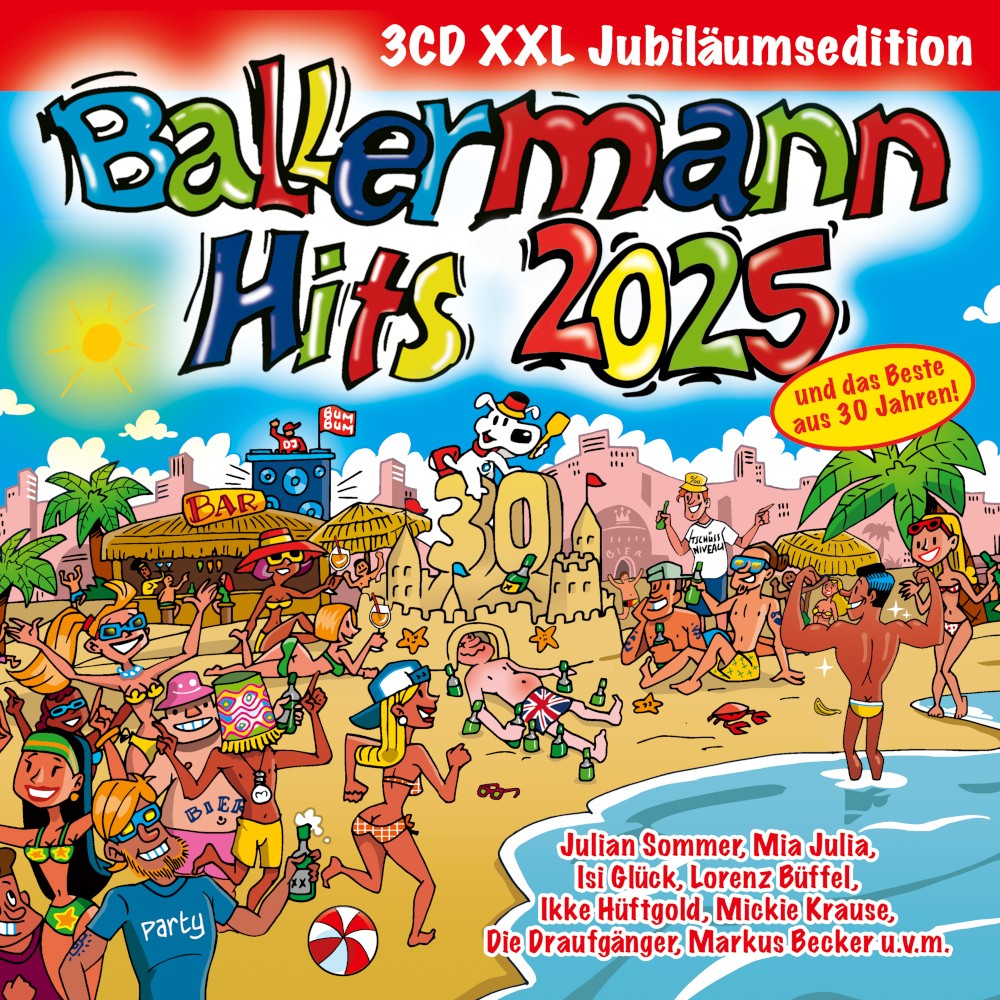 Various Artists Ballermann Hits 2025 (XXL) 3CD 407381
