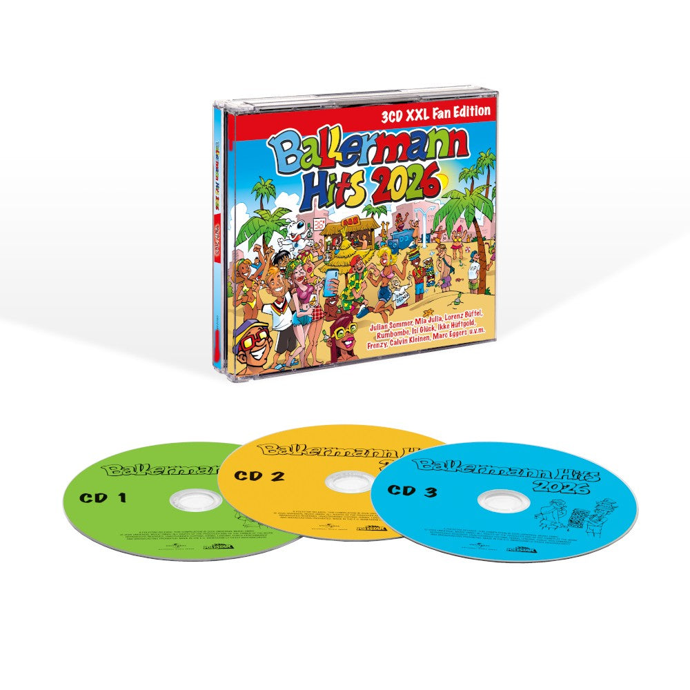 Various Artists Ballermann Hits 2026 (XXL Fan Edition) 3CD 443829
