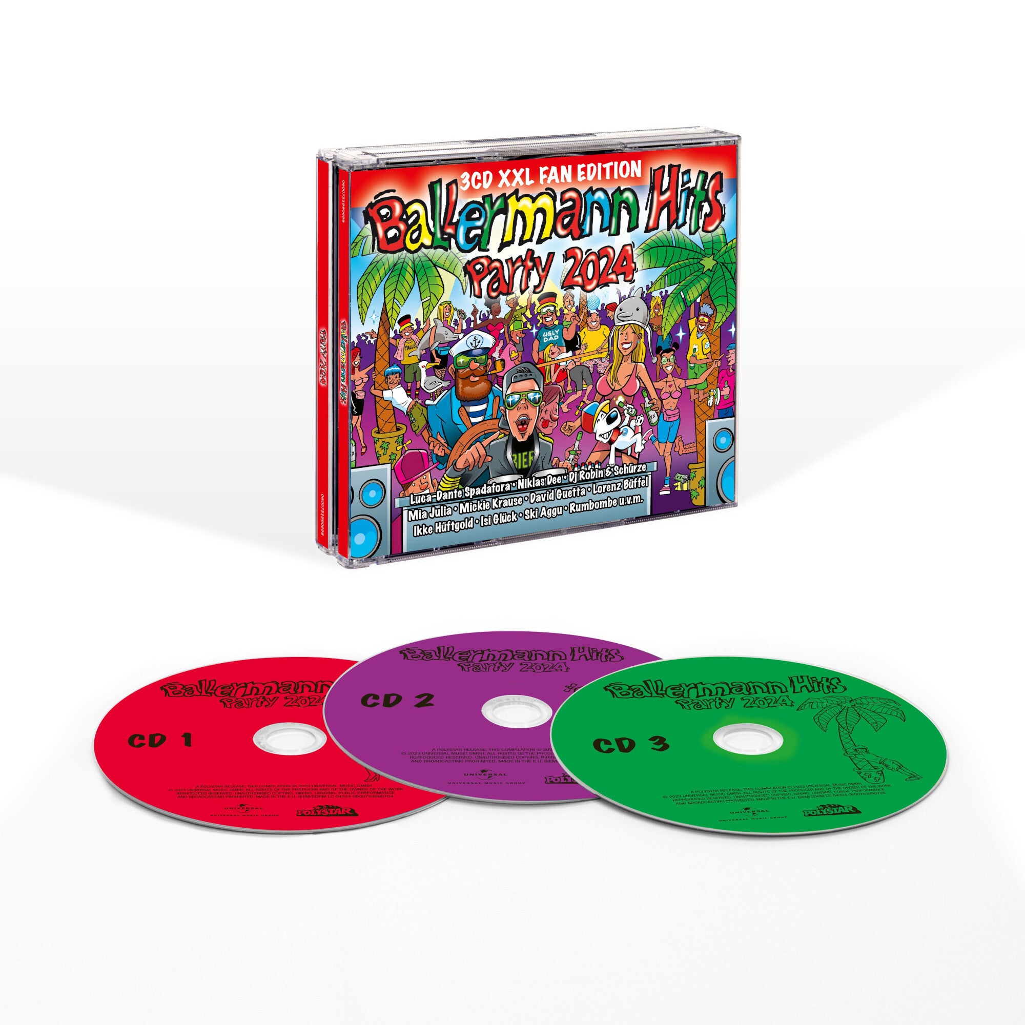 Various Artists Ballermann Hits Party 2024 3CD 326979