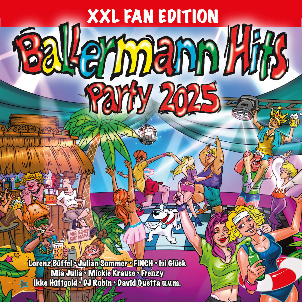 Various Artists Ballermann Hits Party 2025 (XXL Fan Edition) 3CD 382610