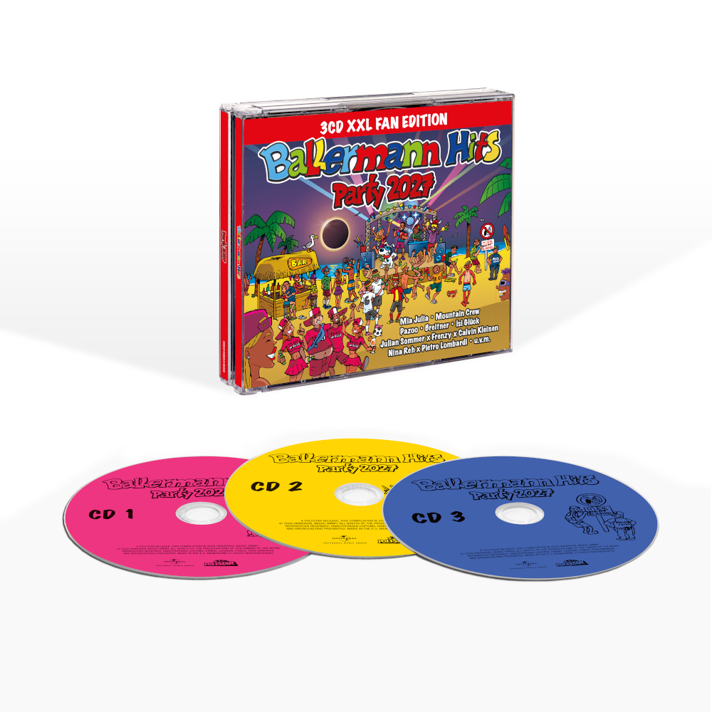 Various Artists Ballermann Hits Party 2027 (XXL Fan Edition) 3CD 461711